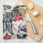  Japans Kimono Textile (Bingata) Theedoek (Quarter Fold)