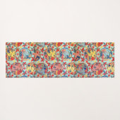  Japans Kimono Textile (Bingata) Yogamat (Achterkant (horizontaal))