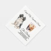 japans kin bruiloft handtekening Drink servetten (Hoek)