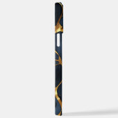 Japans Kintsugi Donkerblauw iPhone Hoesje (Rechterkant)