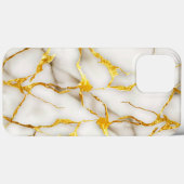 Japans Kintsugi Wit Goud Case-Mate iPhone Case (Achterkant (horizontaal))