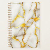 Japans Kintsugi Wit Goud Planner (Voorkant)
