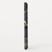 Japans Kintsugi Zwart & Goud Case-Mate iPhone Case (Achterkant/links)