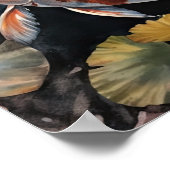 Japans Koi Fish Pond Art Print Poster (Hoek)