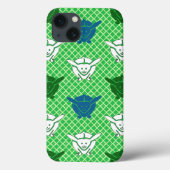 Japans konijnenblad, groen, blauw en wit Case-Mate iPhone case (Achterkant)