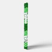 Japans konijnenblad, groen, blauw en wit Case-Mate iPhone case (Achterkant / Rechts)