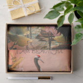  Japans kraan #2 Strijdpapier voor ontkoppeling Tissuepapier (Geschenk)