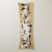 japans kraan vogel koppels lichaamskussen (Voorkant Verticaal)