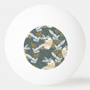Japans  kraanvogelpatroon pingpongballen