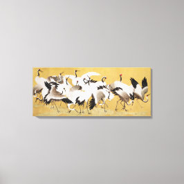 Japans kudde kranen,  afdrukken, canvas afdruk