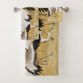 Japans kuddekranen  Vogelrijk Classic Bad Handdoek (Insitu)