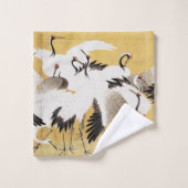Japans kuddekranen  Vogelrijk Classic Bad Handdoek (Wasdoekje)