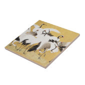 Japans kuddekranen Vogelrijk Classic Tegeltje (Zijkant)