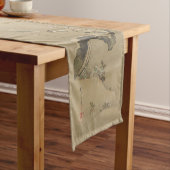 Japans kunstlijstrunner korte tafelloper (Voorbeeld)