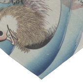 Japans kunstlijstrunner korte tafelloper (Hoek)