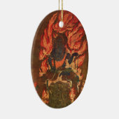 Japans kunstschilderij keramisch ornament (Rechts)