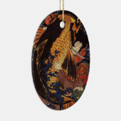 Japans kunstschilderij keramisch ornament (Rechts)