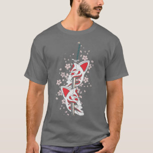 Japans kunstwerk Kendo Katana Samurai Ninja Shinob T-shirt