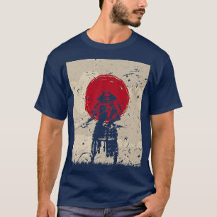 Japans kunstwerk Samurai -  brandweerontwerp T-shirt