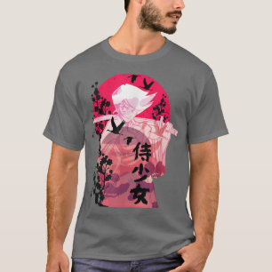 Japans kunstwerk Samurai -  brandweerontwerp  T-shirt