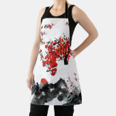 Japans landschap All-Over Print Schort (Insitu)