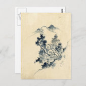 japans landschap briefkaart (Voorkant / Achterkant)