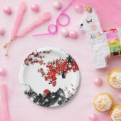 Japans landschap Papieren Bord (Feest)