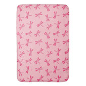 Japans liftpatroon, lichtkoraalroze badmat (Voorkant Verticaal)