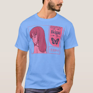 Japans LoFi Girl Anime Character Japan Aestheti T-shirt