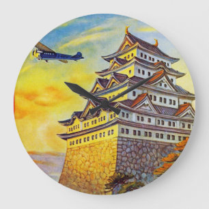 Japans luchtvervoer met Pagoda Grote Klok