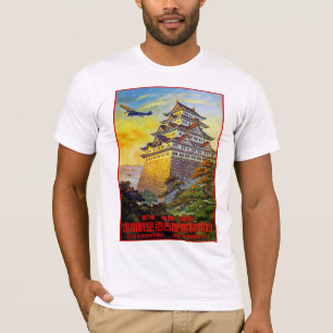 Japans luchtvervoer met Pagoda T-shirt