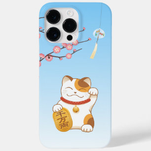 Japans Lucky Cat, Calico Maneki Neko Case-Mate iPhone 14 Pro Max Hoesje