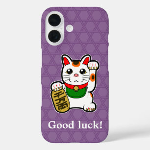Japans Lucky Cat iPhone 16 Hoesje