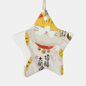 Japans Lucky Cat Keramisch Ornament (Rechts)