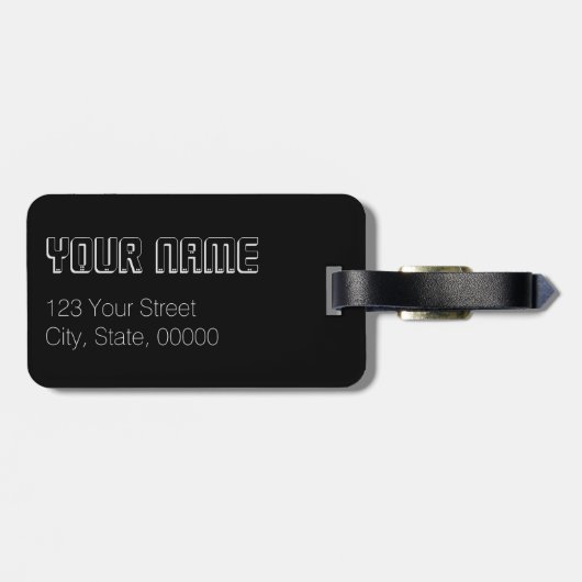 Japans M Digitale Camera 14 Bagagelabel (Achterkant horizontaal)