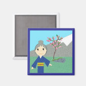 japans magneet (Voorkant / Achterkant)
