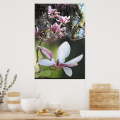 Japans Magnolia 2 Poster -40x60 - of kleiner (Keuken)