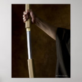 Japans man met zwaard 2 poster (Voorkant)