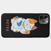 Japans Maneki Neko White Cat, gelukssymbool Case-Mate iPhone Case (Achterkant (horizontaal))