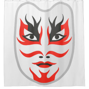 Japans masker douchegordijn