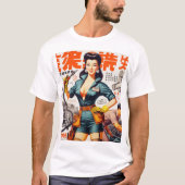 japans mechanisch meisje t-shirt (Voorkant)