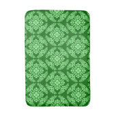 Japans Medallion Pattern, Donkere Jade Green Badmat (Voorkant Verticaal)