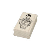 Japans meisje pop Rubberstempel (Stempel)