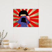 japans meisje poster (Keuken)