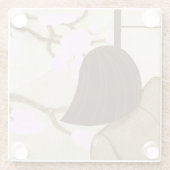 Japans Meisje Spring Classy Glass Onderzetter (Achterkant)