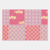 Japans Mix Patroon Inpakpapier Vel (Voorkant 3)