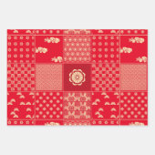 Japans Mix Patroon Inpakpapier Vel (Voorkant 2)