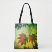 Japans modelboombladeren en script herfst draagtas (Voorkant)