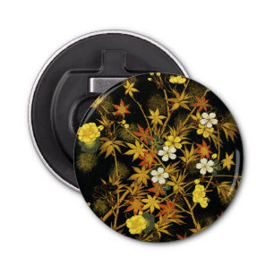 Japans najaar laat Antiek rijke klassieke kunst ac Button Flesopener