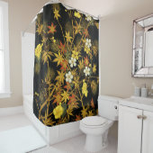 Japans najaar laat Antiek rijke klassieke kunst ac Douchegordijn (In situ)